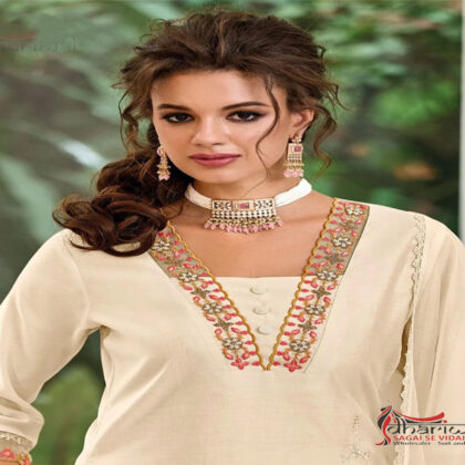 Silk Embroidery Kurta Set