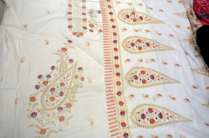 Cotton Block Printed Unstitched Suits