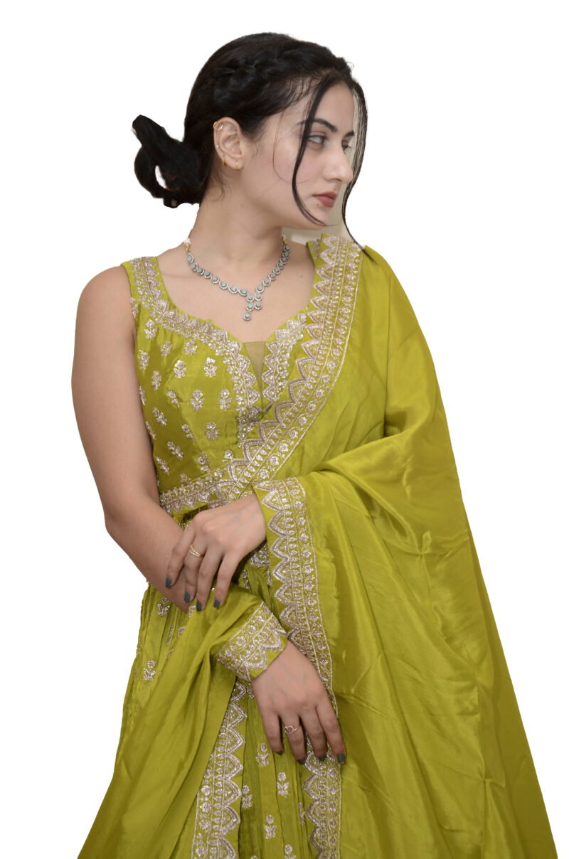 Stitched Gajji Silk Fancy Lehenga Choli