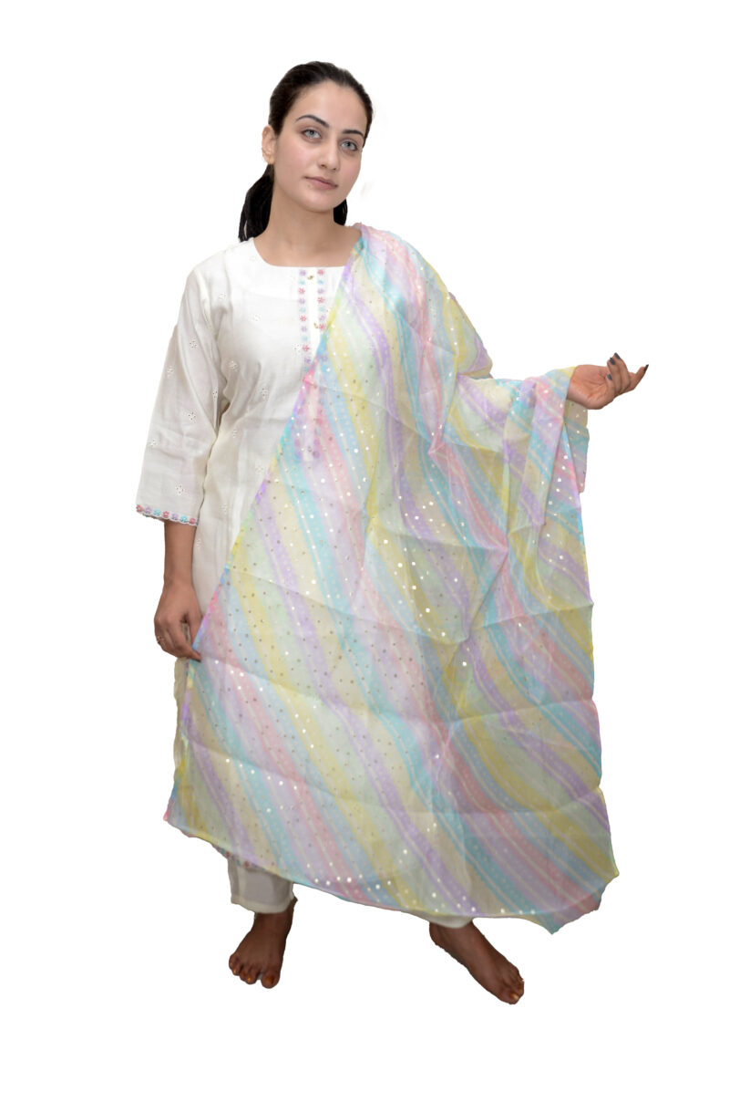 Pure Muslin Straight Kurta Set 