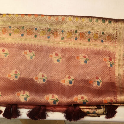 Organza silk saree