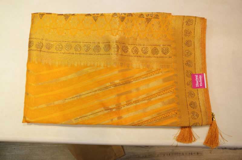 Organza silk sareev