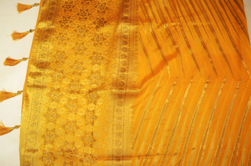 Organza silk saree