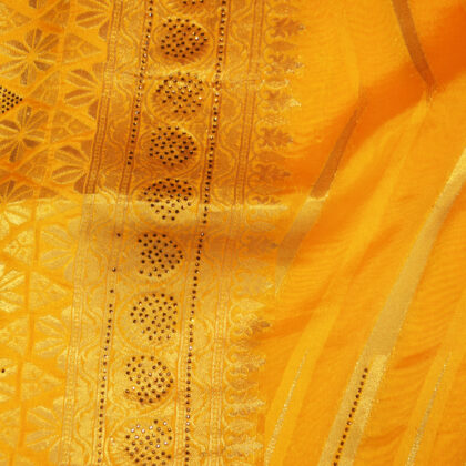 Organza silk saree