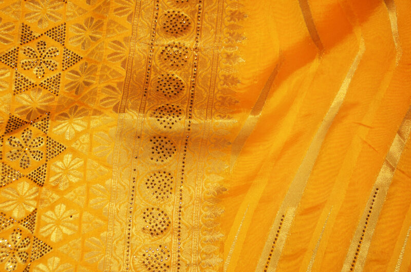 Organza silk saree