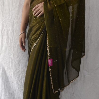 Jimmy chiffon saree