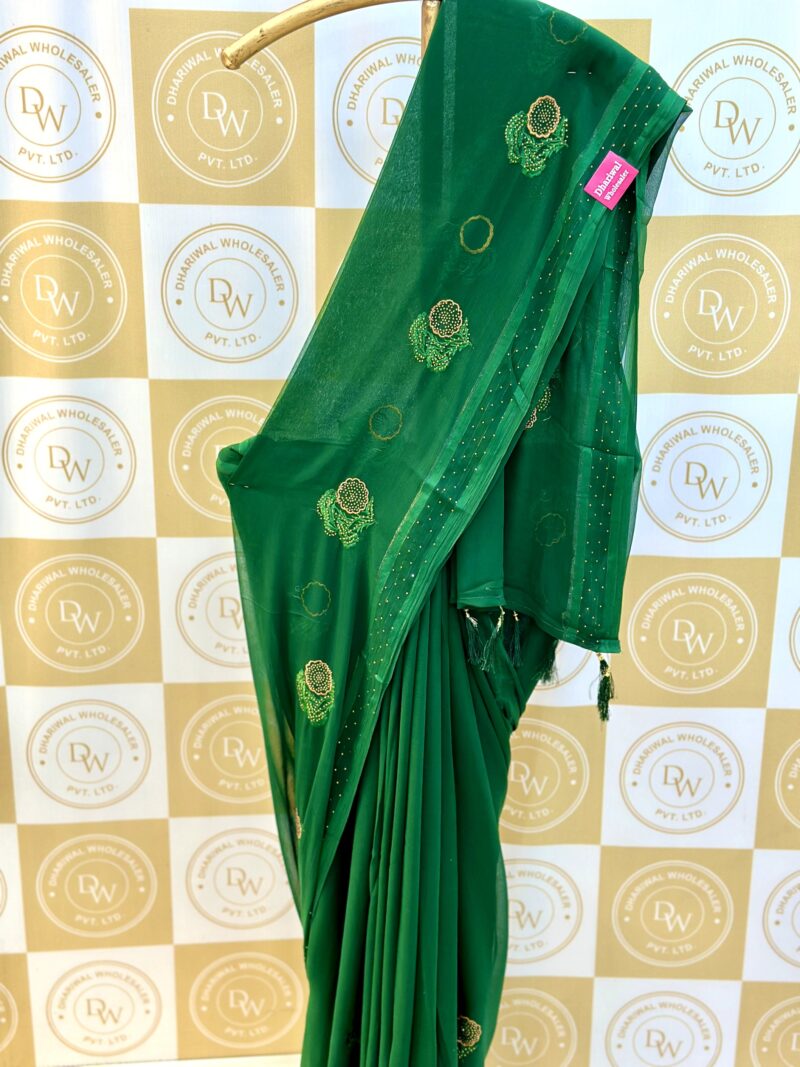 Chiffon saree